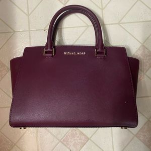 Michael Kors Satchel Leather